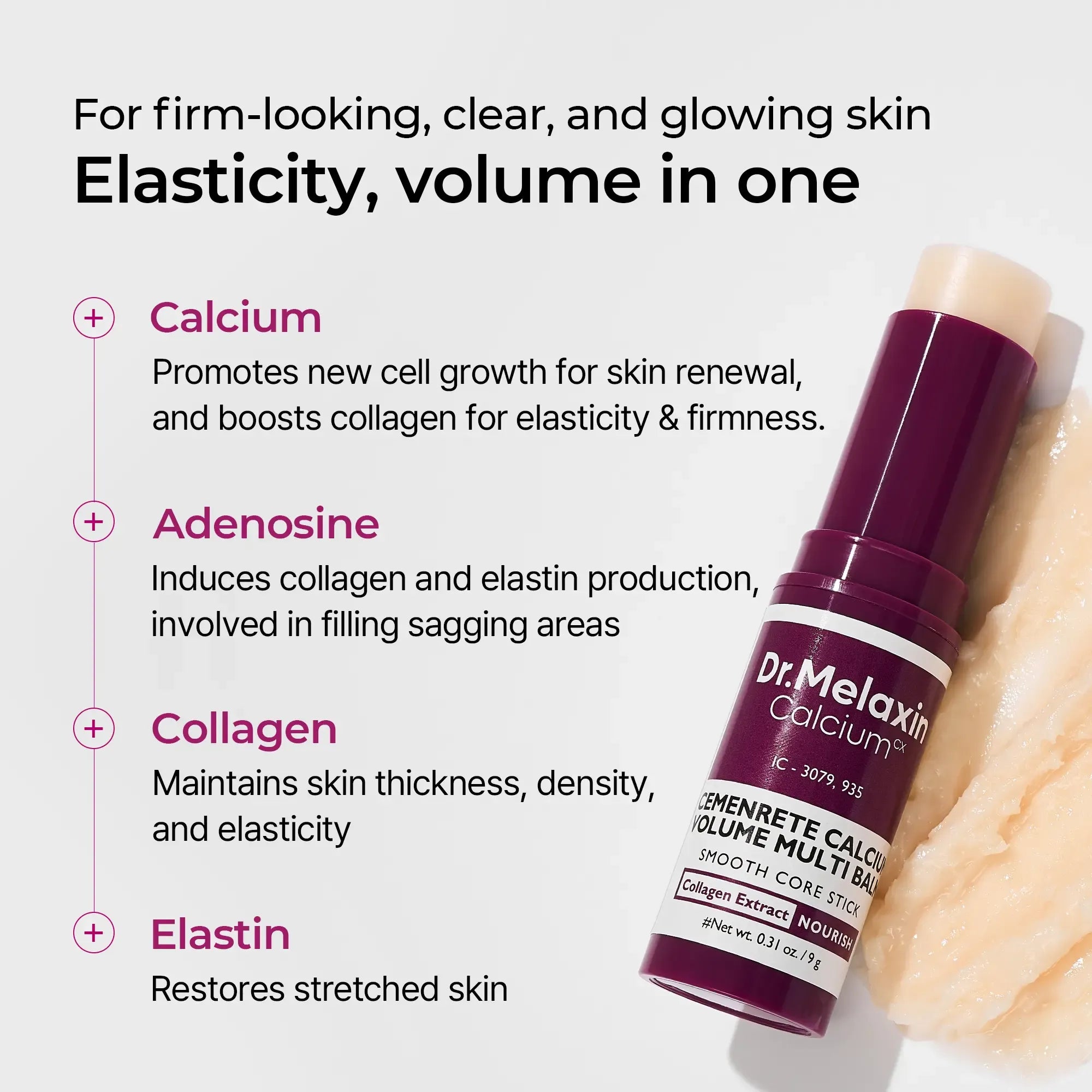 [Dr.Melaxin Official] Gifted Collagen Boost Set Pore Spot Skin Care Calcium Collagen Volume Firming Balm for Enhanced Skin Health routine