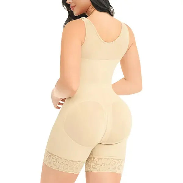Fajas Colombianas Shapewear for Women Tummy Control Full Shapewear Butt Lifter with Hooks Closure