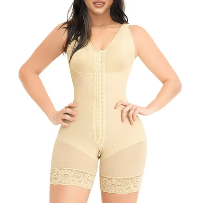 Fajas Colombianas Shapewear for Women Tummy Control Full Shapewear Butt Lifter with Hooks Closure