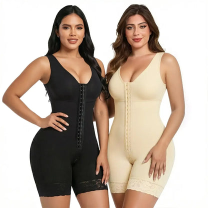Fajas Colombianas Shapewear for Women Tummy Control Full Shapewear Butt Lifter with Hooks Closure