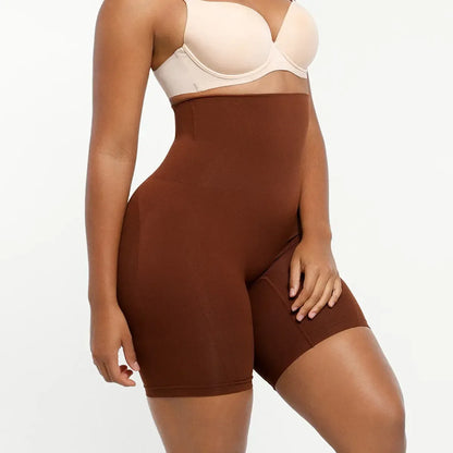 Shapewear Sculpting Shorts for Women Seamless High Waisted Body Tummy Control Shaper Thigh Slimming Underwear