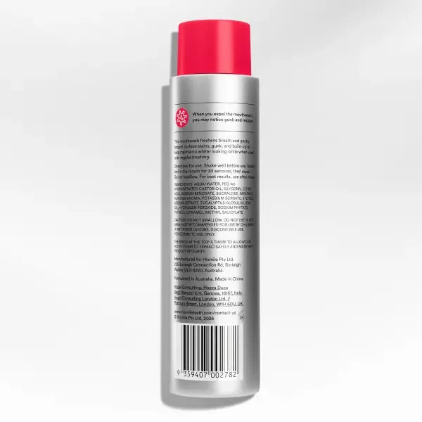 iD Stain Whitening Mouthwash for White Teeth, Freshens Breath with Essential Oils 237ml