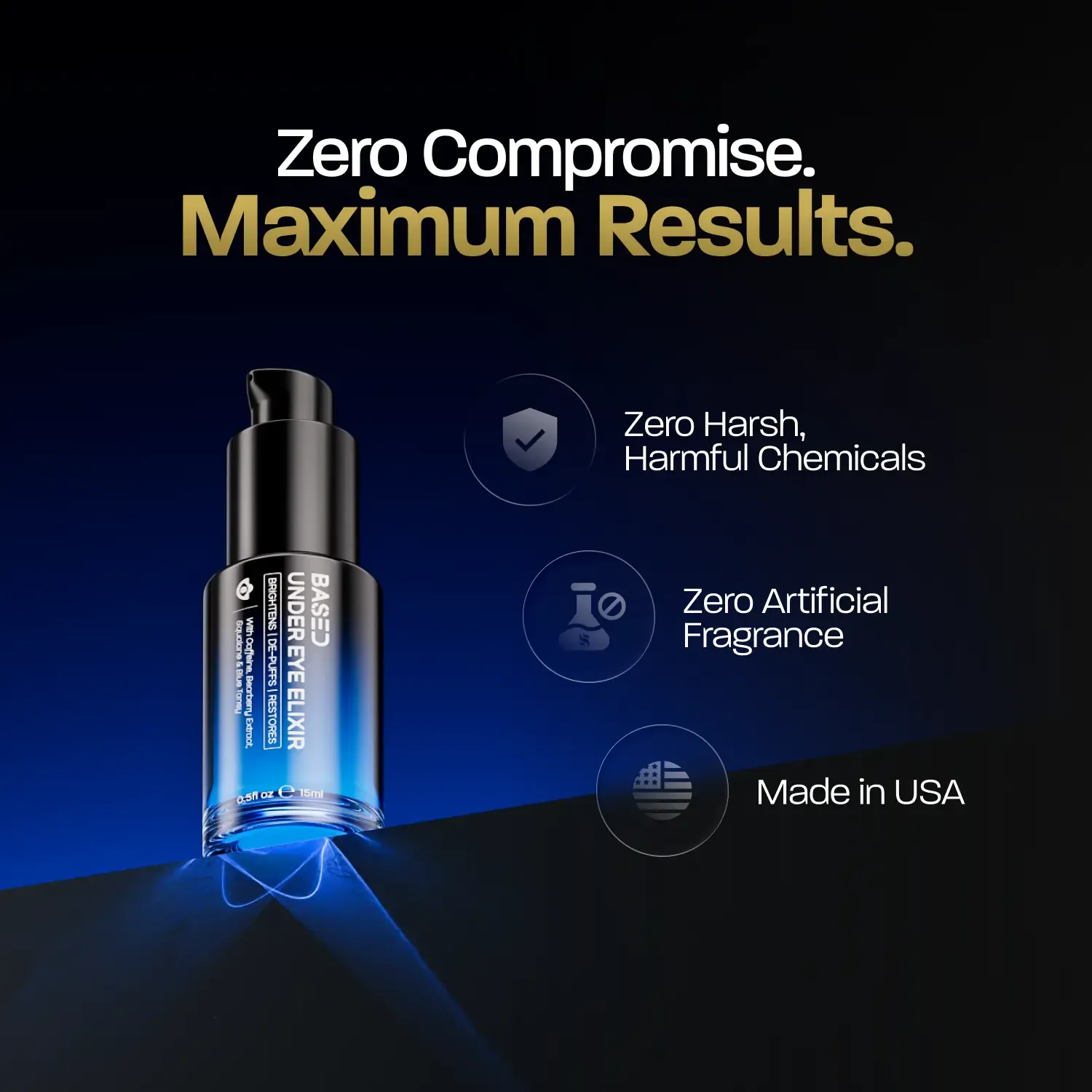 BASED Under Eye Elixir | Brightens, De-Puffs & Revitalizes