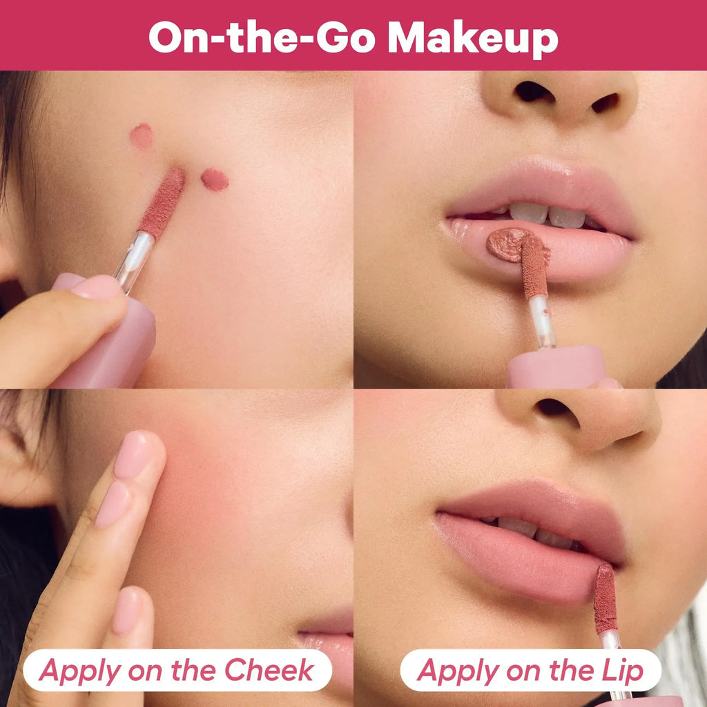COLORGRAM NUDE BLUR TINT | K-Beauty Makeup | Soft Matte Lip Stain | Powdery Finish | 2-in-1 Lip & Cheek | Lightweight & Buildable I summervibes