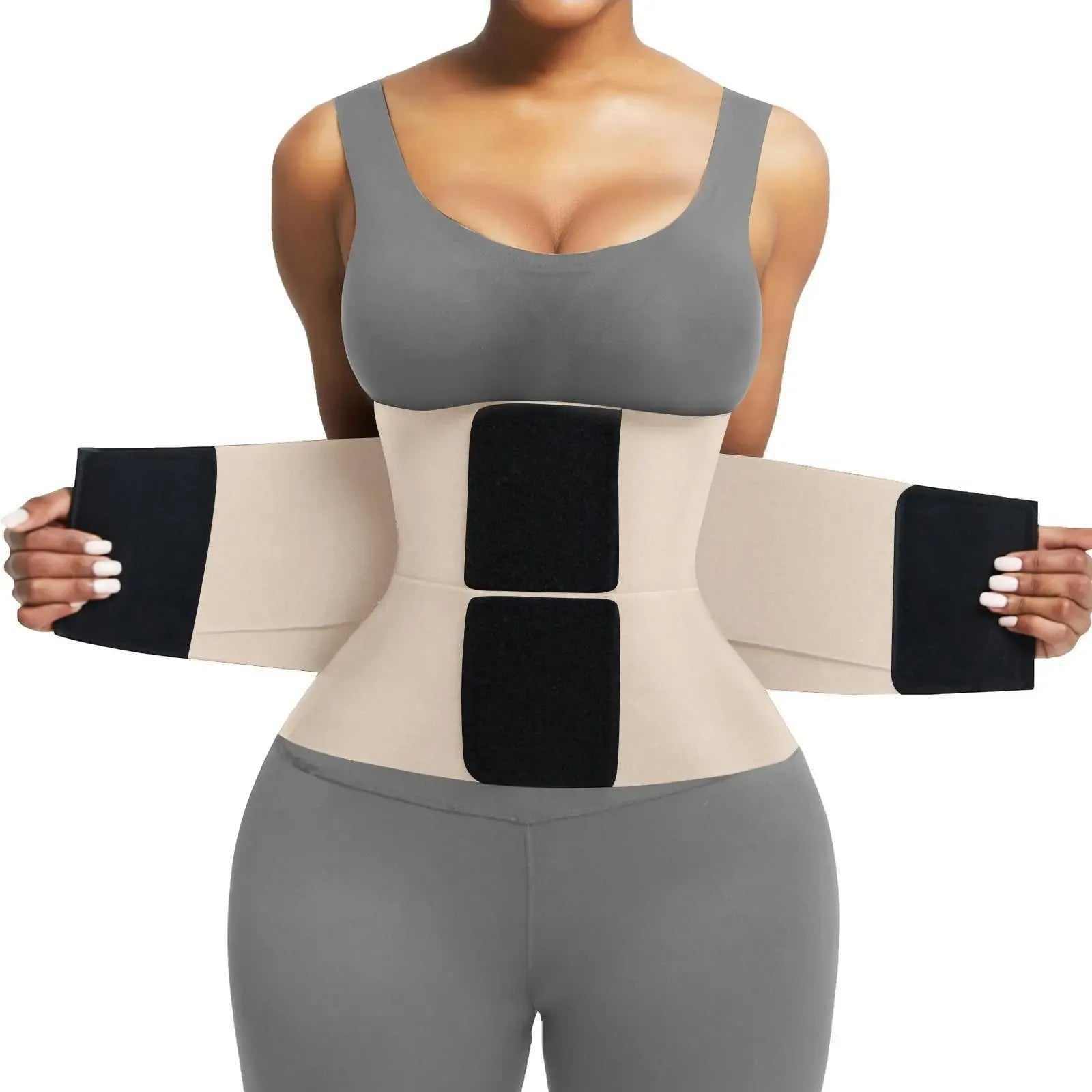 FeelinGirl #LIVE1 Belt Waist Cincher Ab Belt with Triple Wrap Women Comfortable Fabrics Adjustable Lady Festival Lady  Comfort Fabrics Womenswear Compression Shapewear