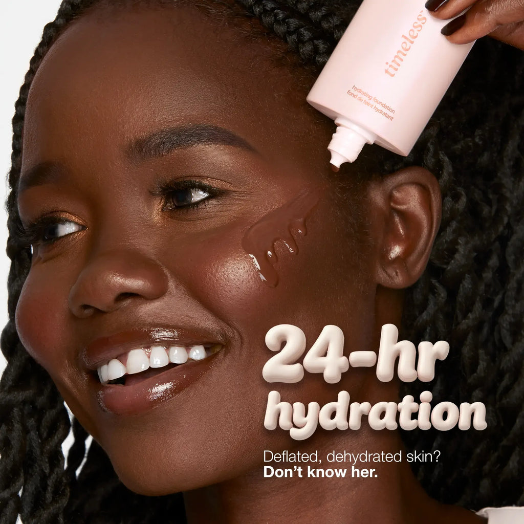 tarte timeless hydrating foundation & serum foundation brush - full coverage serum foundation + FREE brush