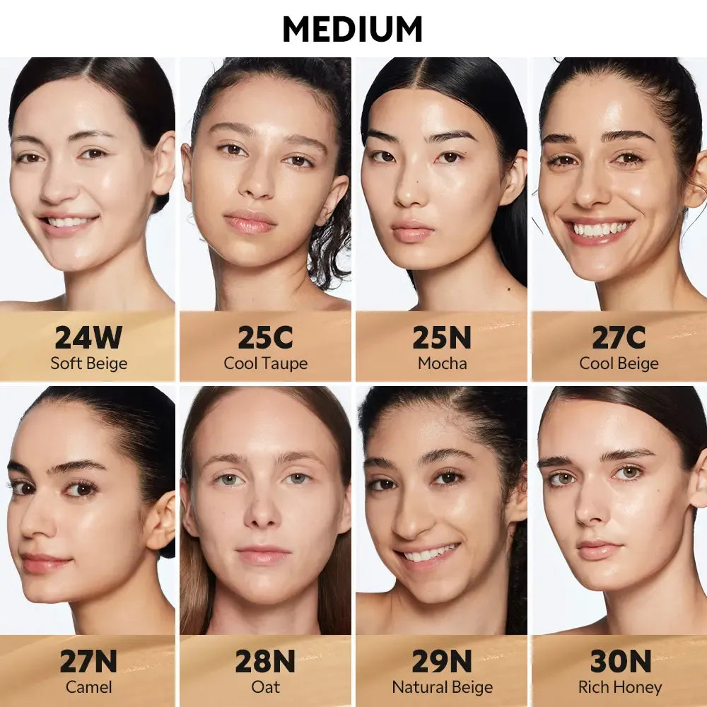 [TIRTIR Official] Mask Fit Red Foundation (1.01 fl.oz. / 30 ml) |  Makeup Cosmetic Concealer Hydrating Flawless Coverage