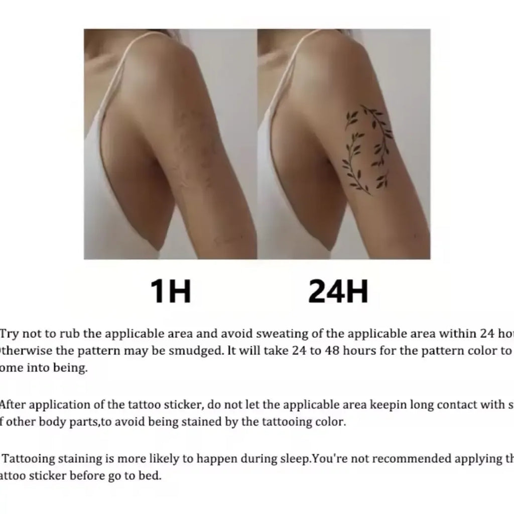 Anime Temporary Tattoos (1-2 Weeks) - Body Art Naruto One Piece HxH