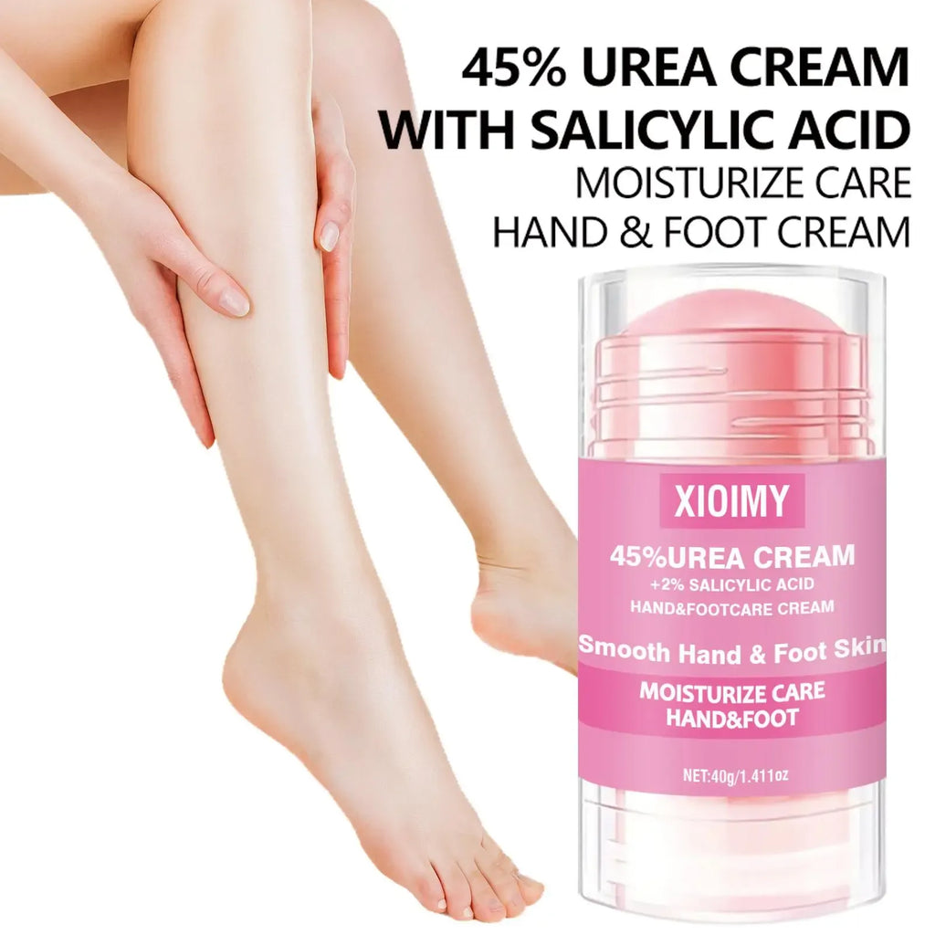 45% Urea + 2% Salicylic Acid Foot Cream, Intensive Moisturizing Care for Dry, Cracked Skin, Hydrating Hand Balm, Foot & Hand Cream for Women & Men, Foot Lotion