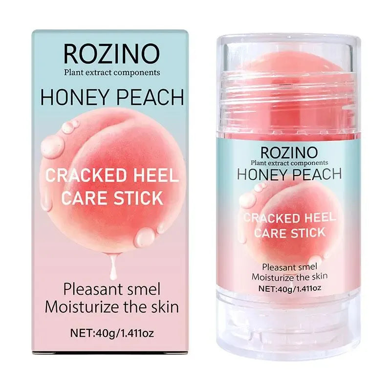 honey peach hand and foot chap care stick with honey peach essence, Moisturize and hydrate, quickly repair dry and cracked skin, restore softness and smoothness to hands and feet, and enjoy peach like care at all times, Intensive Foot Care #TOP PICKS