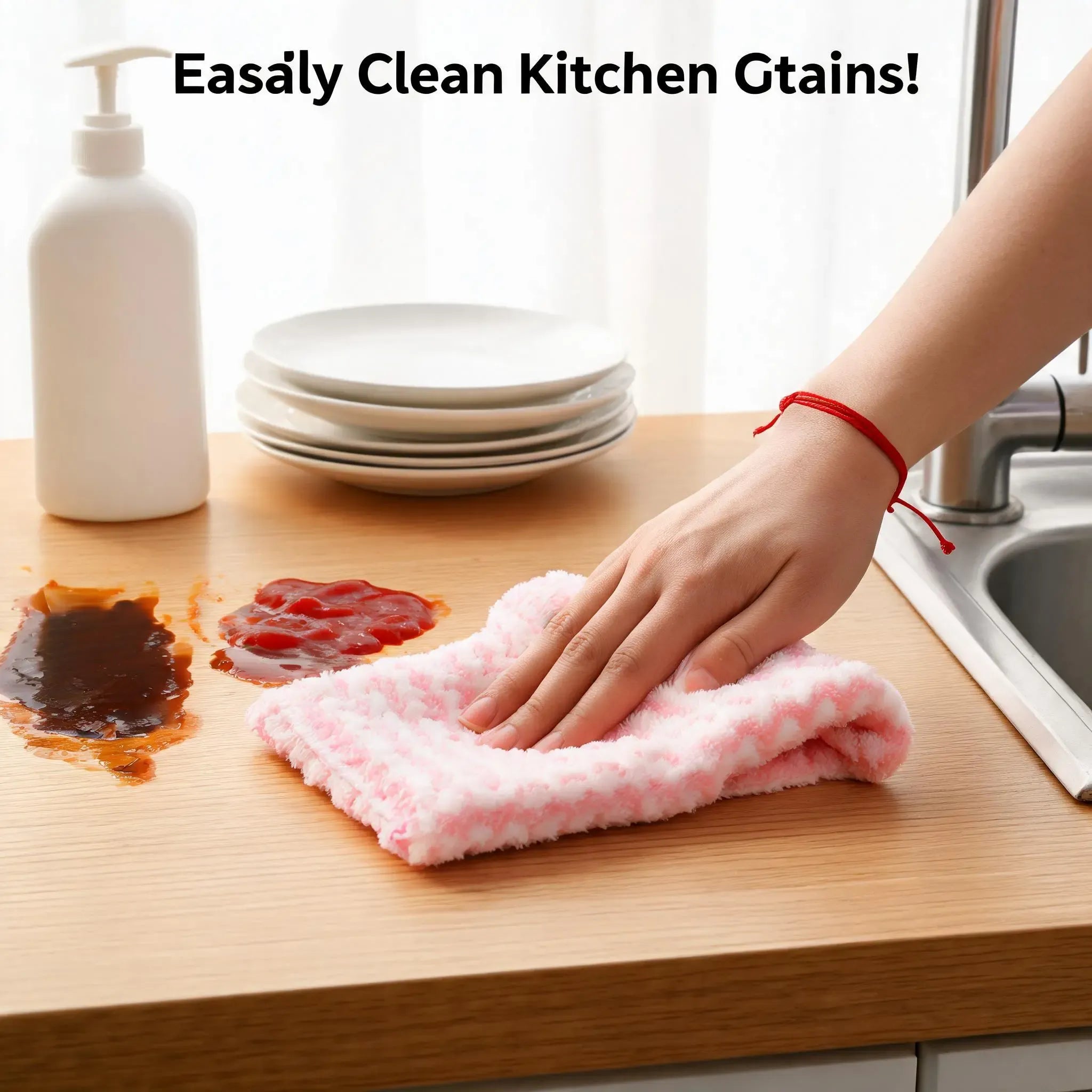 10 Counts Microfiber Cleaning Cloth per pack Single color per pack, colors sent randomly Each package contains only one color, no mixed colors