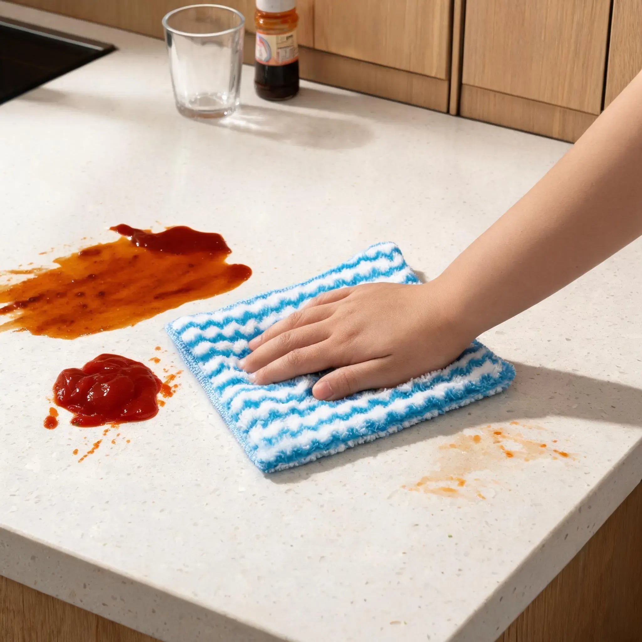 10 Counts Microfiber Cleaning Cloth per pack Single color per pack, colors sent randomly Each package contains only one color, no mixed colors